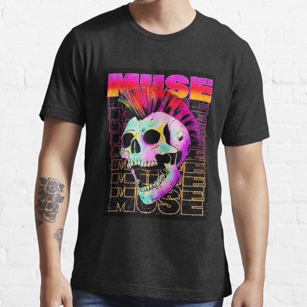 Muse - Simulation Theory - Mohawk Skull Hoodie - Size Medium