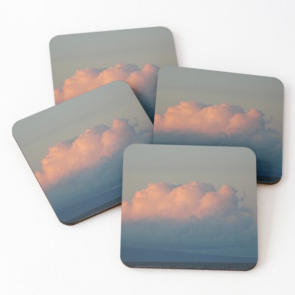 Item preview, Gorgeous sunset in Maui Hawaii.  Bright pink/orange clouds.  - WelshDesigns designed and sold by welshdesigns.