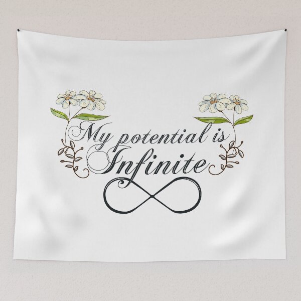 Item preview, My Potential is Infinite  designed and sold by Jessiemay-arts.