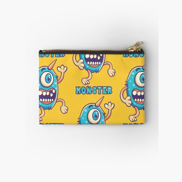 Item preview, Blue Monster One Eye Text designed and sold by Goba Bali Studio.