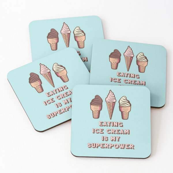 Item preview, Eating Ice Cream Is My SuperPower designed and sold by SharksOnShore.