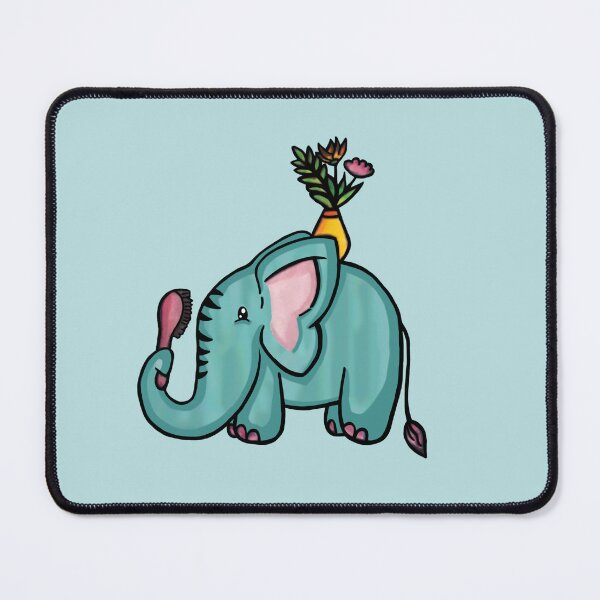 Item preview, Tiny blue elephant designed and sold by babysnaily.