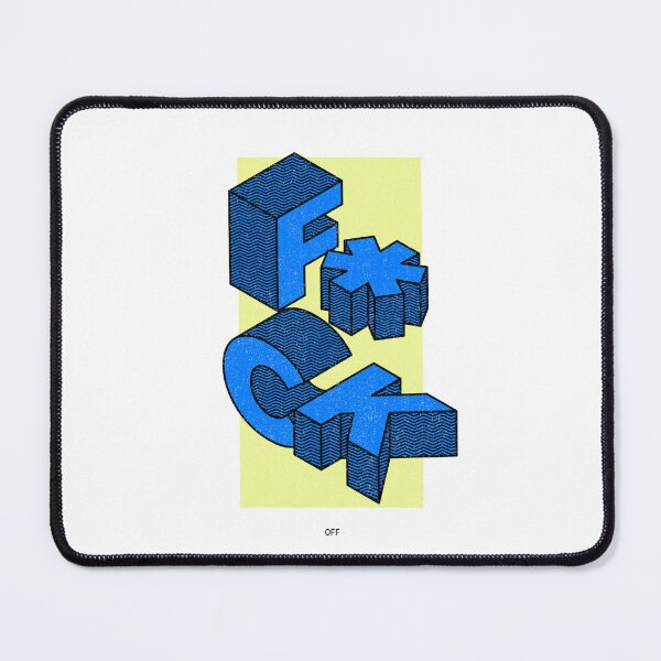 Item preview, F*CK Off- Graphic Letter Design designed and sold by LovenLaughter.