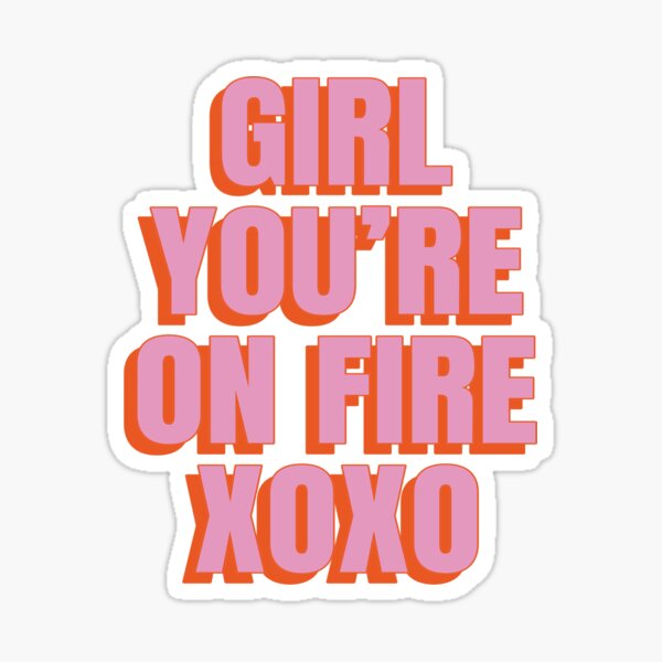 Item preview, Recruitment- Girl You're On Fire Xoxo designed and sold by joabaj.