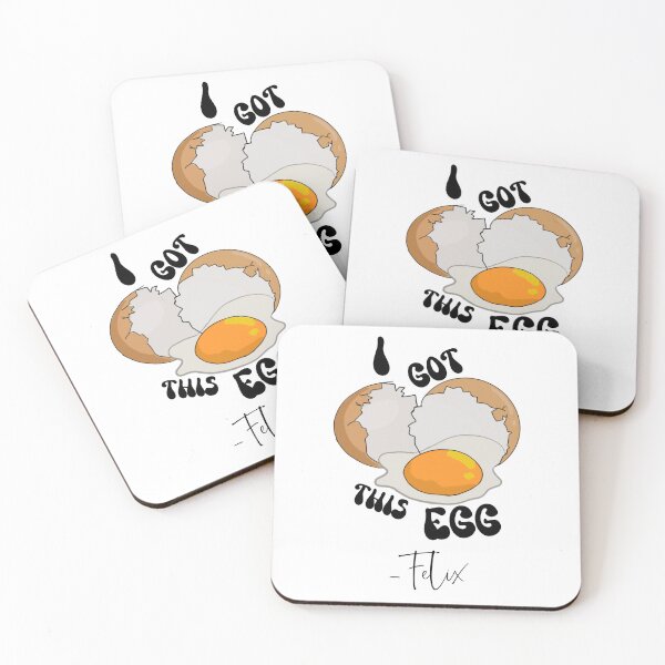Item preview, I got this egg, Felix, SKZ, Kpop meme designed and sold by Persephone & Co..