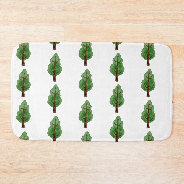 Item preview, Trees botanical nature green brown designed and sold by StudioAkubi.