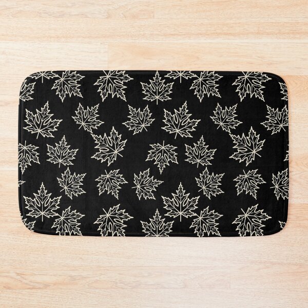 Item preview, falling autumn leaves silhouettes designed and sold by huape.