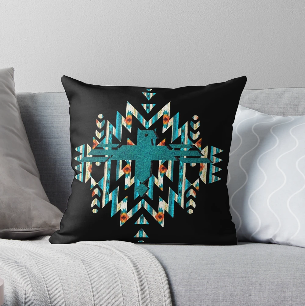 Southwest Design Throw Pillow Case, Indian Decorative Pillows, Western  Throw Pillow Covers, Tribal Cushion Case, Native American Pillow Sham 