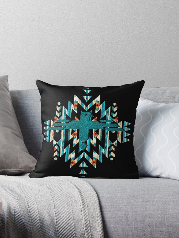 Southwest Design Throw Pillow Case, Indian Decorative Pillows, Western  Throw Pillow Covers, Tribal Cushion Case, Native American Pillow Sham 