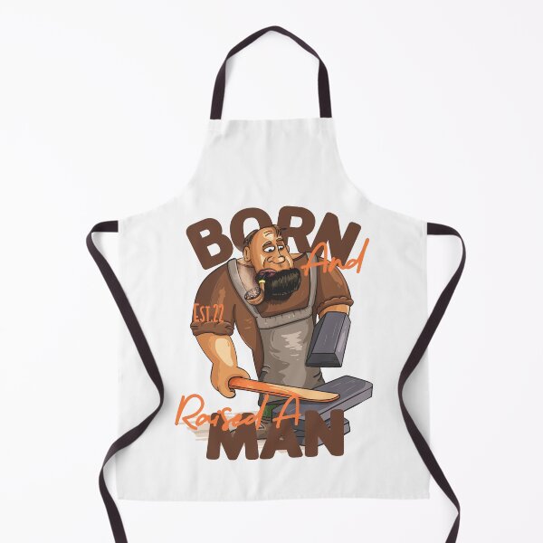 Item preview, BORN AND RAISED A MAN designed and sold by GAADesignz.
