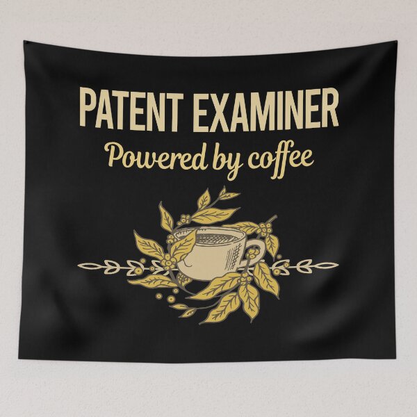 Item preview, Powered By Coffee Patent Examiner designed and sold by trinayolkcelia.