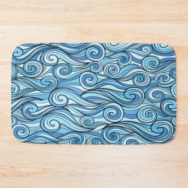 Item preview, Waves Pattern 1 designed and sold by Click Action.
