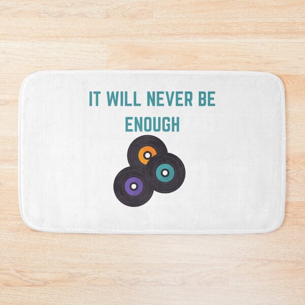 Item preview, It Will Never Be Enough Vinyl Record Collecting designed and sold by spoeg.