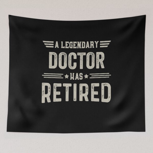 Item preview, The Legendary doctor Has Retired T Shirt, doctor Retirement Party Gift, Legend, Retiring Birthday Christmas Gift designed and sold by xlnv.