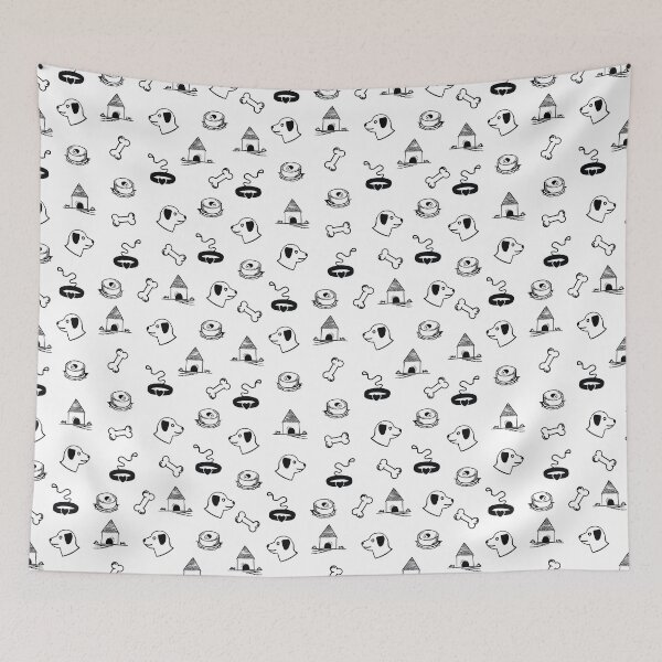 Item preview, Dog theme, seamless pattern designed and sold by OM-lova.
