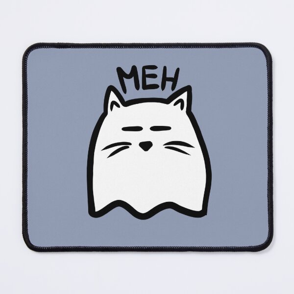 Item preview, Meh ghost cat designed and sold by babysnaily.
