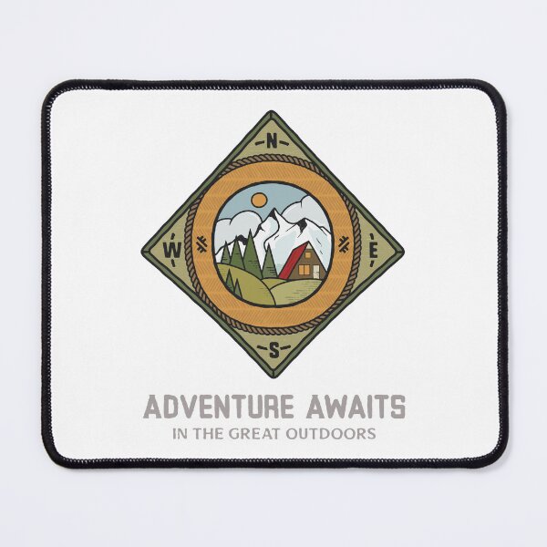 Item preview, Adventure Awaits in the Great Outdoors designed and sold by LovenLaughter.