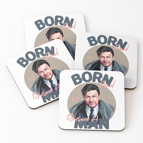 Item preview, BORN AND RAISED A MAN designed and sold by GAADesignz.