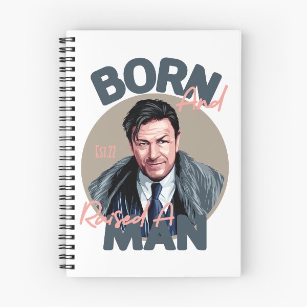 Item preview, BORN AND RAISED A MAN designed and sold by GAADesignz.