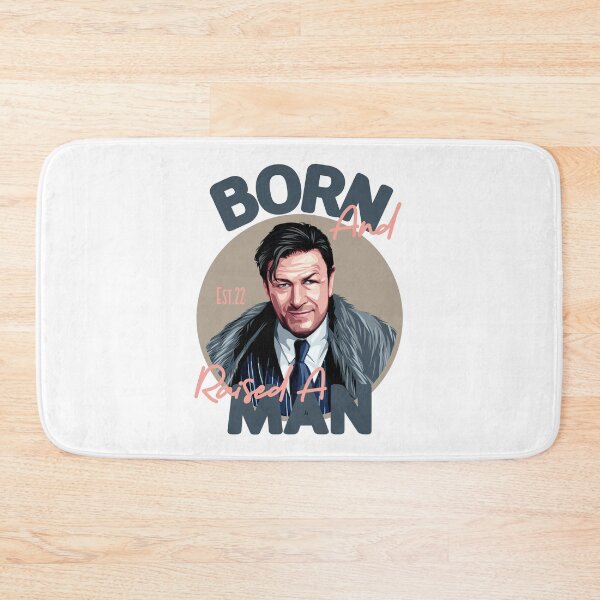 Item preview, BORN AND RAISED A MAN designed and sold by GAADesignz.