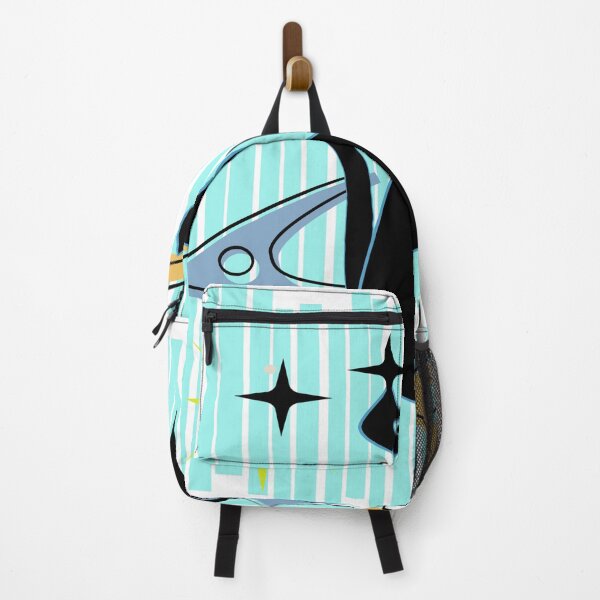 Item preview, Retro Black Cat Adorned with Starbursts and Boomerangs designed and sold by LisWilliams.