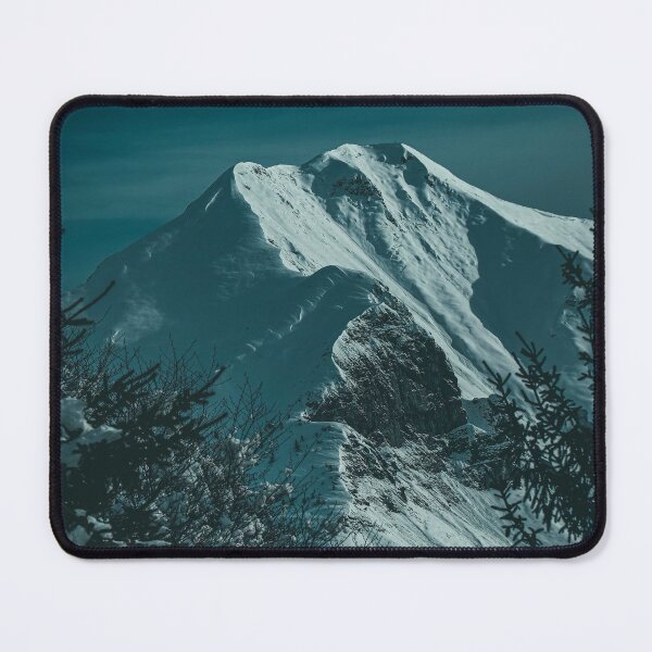 Item preview, Snowy Mountain View At Night designed and sold by PotluckPrints.