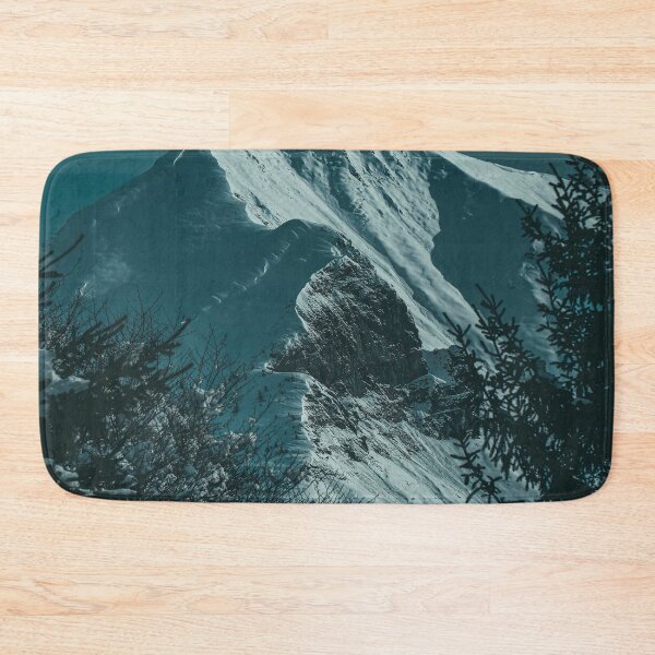 Item preview, Snowy Mountain View At Night designed and sold by PotluckPrints.