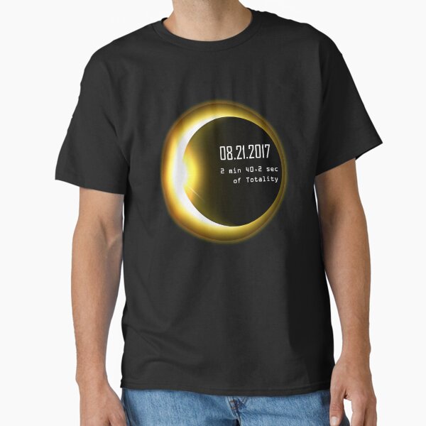 Item preview, Total Solar Eclipse 2017, 21 August T-Shirt designed and sold by FunnySunny T-Shirts.