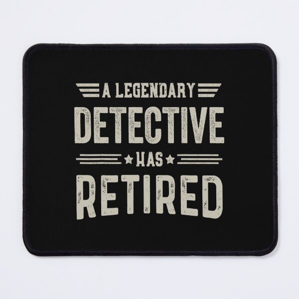 Item preview, The Legendary detective Has Retired T Shirt, detective Retirement Party Gift, Legend, Retiring Birthday Christmas Gift designed and sold by xlnv.