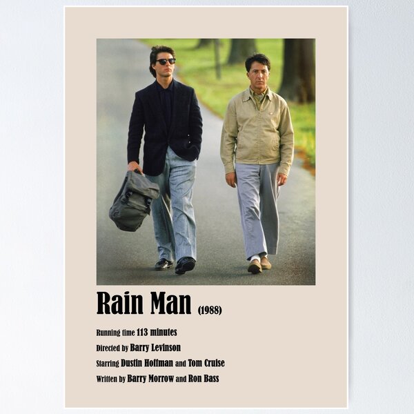 Rain Man, Tom Cruise, Dustin Hoffman, 1988' Photo, Art.com