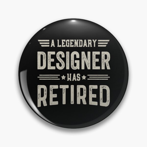 Item preview, The Legendary designer Has Retired T Shirt, designer Retirement Party Gift, Legend, Retiring Birthday Christmas Gift designed and sold by xlnv.
