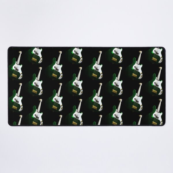 Item preview, Bass Guitar - Green and Gold designed and sold by QuarterMoon.