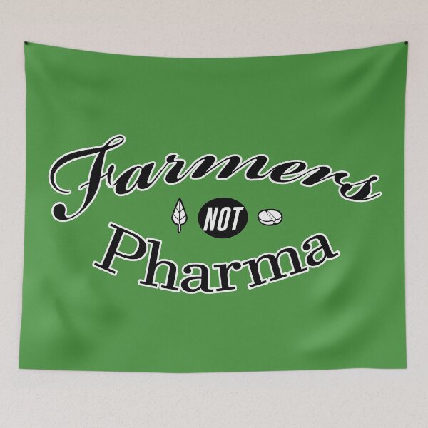 Item preview, Farmers, not Pharma designed and sold by thedrumstick.