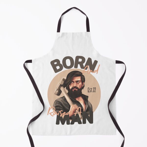 Item preview, BORN AND RAISED A MAN designed and sold by GAADesignz.