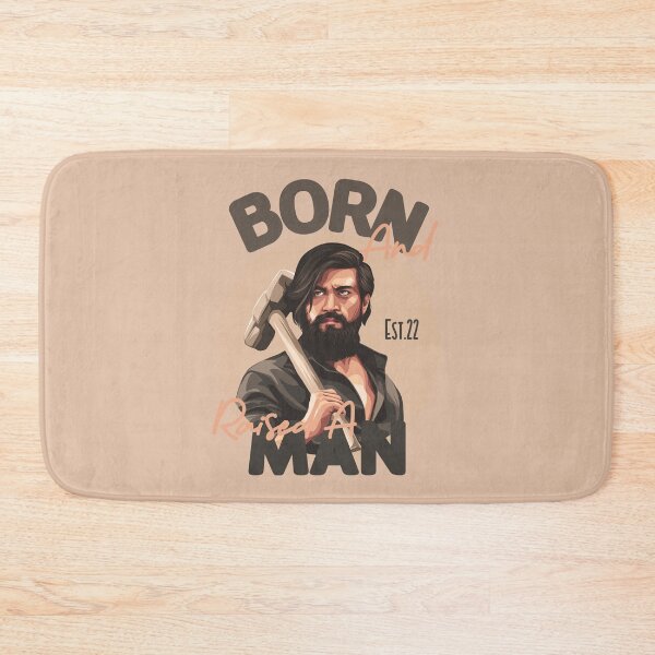 Item preview, BORN AND RAISED A MAN designed and sold by GAADesignz.