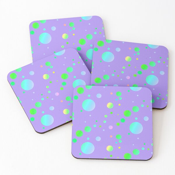 Item preview, Lavender asymmetric dots | light violet dots designed and sold by lausn.