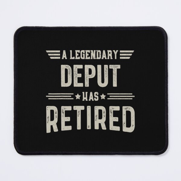 Item preview, The Legendary deput Has Retired T Shirt, deput Retirement Party Gift, Legend, Retiring Birthday Christmas Gift designed and sold by xlnv.