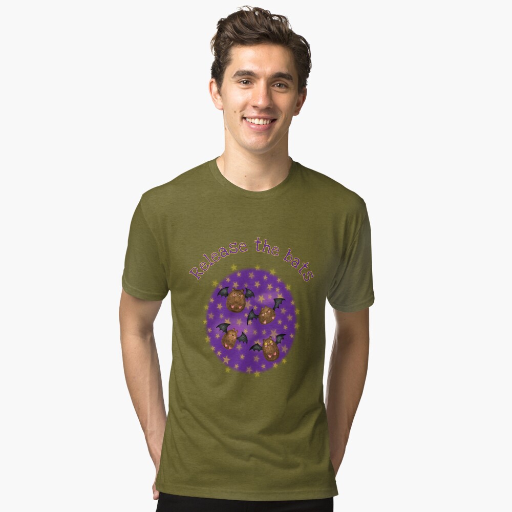 Item preview, Tri-blend T-Shirt designed and sold by leopardynonsens.