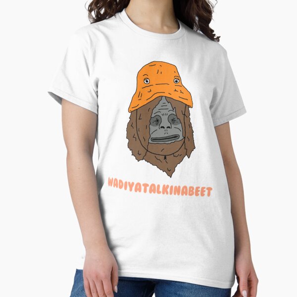Vista previa del artículo con la obra «Sassy el sasquatch, wadiyatalkingabeet», diseñado y vendido por Florenceknitts.