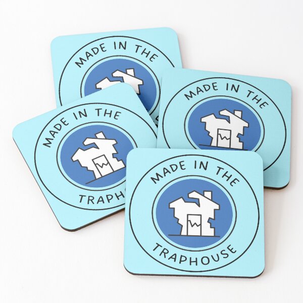 Item preview, Made In The Traphouse! BLUE trap hustle hustler trapper designed and sold by to-esu.