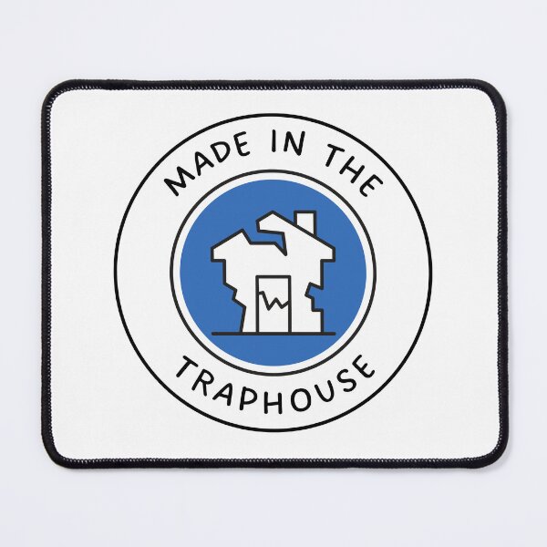 Item preview, Made In The Traphouse! BLUE trap hustle hustler trapper designed and sold by to-esu.