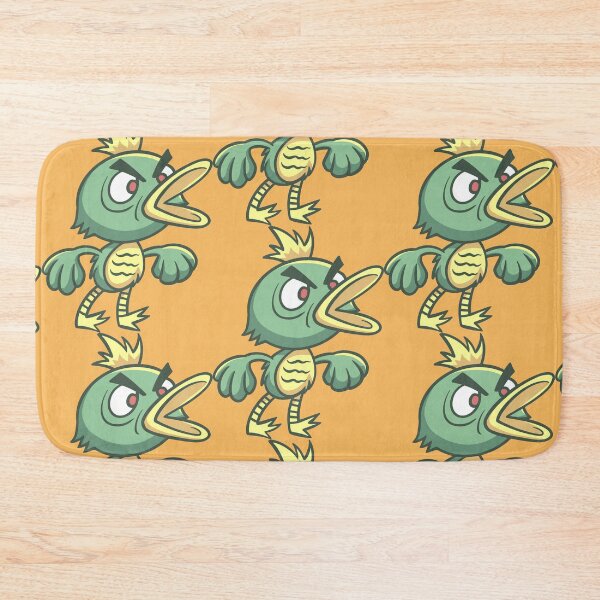 Item preview, Angry Green Duck Monster designed and sold by Goba Bali Studio.