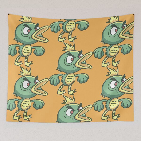 Item preview, Angry Green Duck Monster designed and sold by Goba Bali Studio.