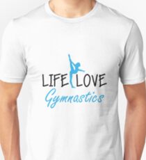 Leben Liebesgymnastik gymnastische Gymnast nettes Geschenk Unisex T-Shirt