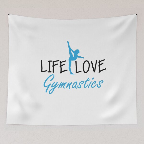 Item preview, Life Love Gymnastics Gymnastic Gymnast Cute Gift designed and sold by miracletee.