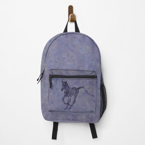 Item preview, Galloping foal - purple marbled version designed and sold by SylvieG18.
