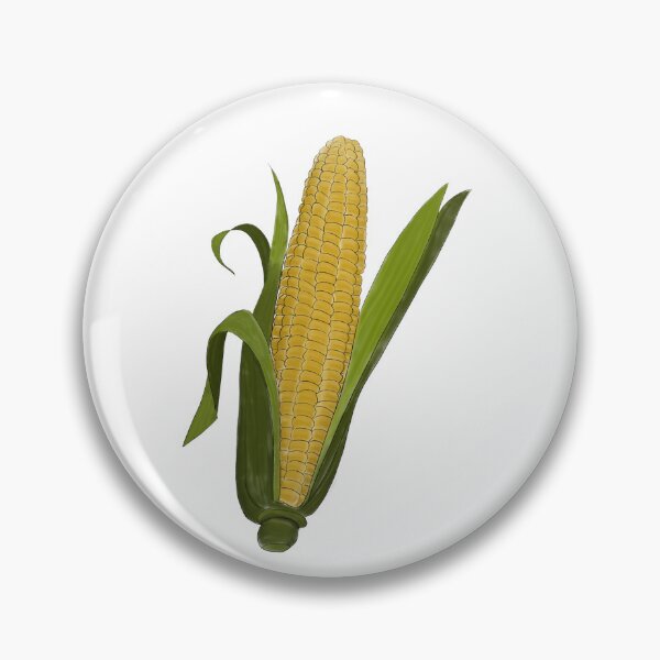 Item preview, Ear of corn illustration. Sweet corn.  Field corn. Maze. - WelshDesigns designed and sold by welshdesigns.