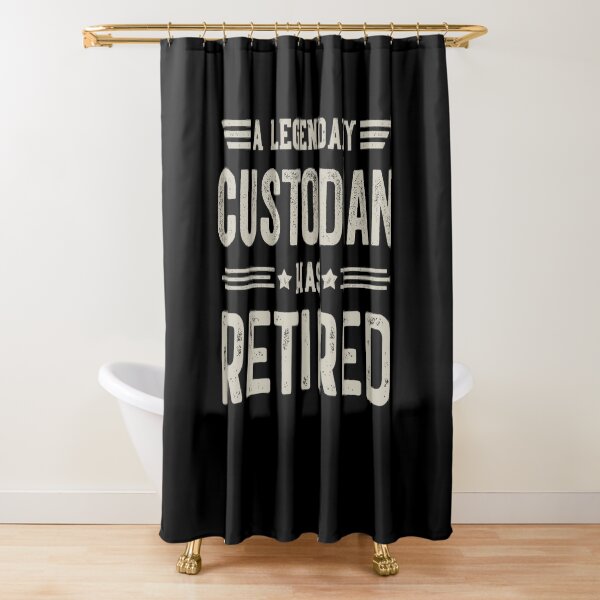 Item preview, The Legendary custodian Has Retired T Shirt, custodian Retirement Party Gift, Legend, Retiring Birthday Christmas Gift designed and sold by xlnv.