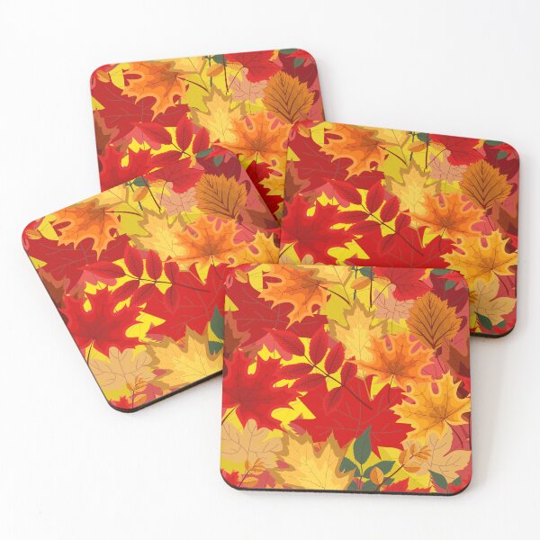 Item preview,  fallen leaves in autumn designed and sold by huape.