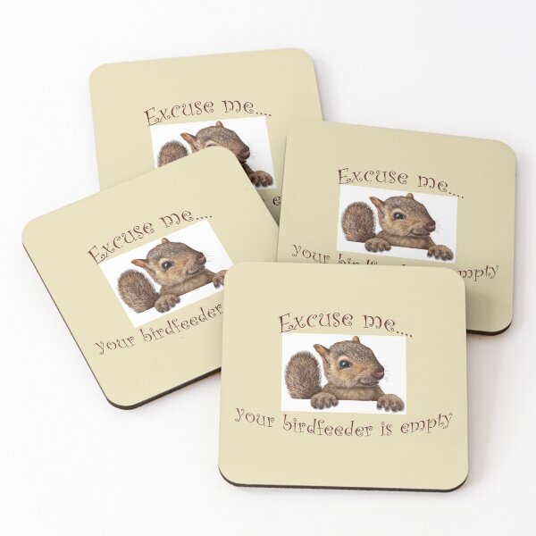 Item preview, Excuse me...your birdfeeder is empty designed and sold by Frankie Cat Photography.